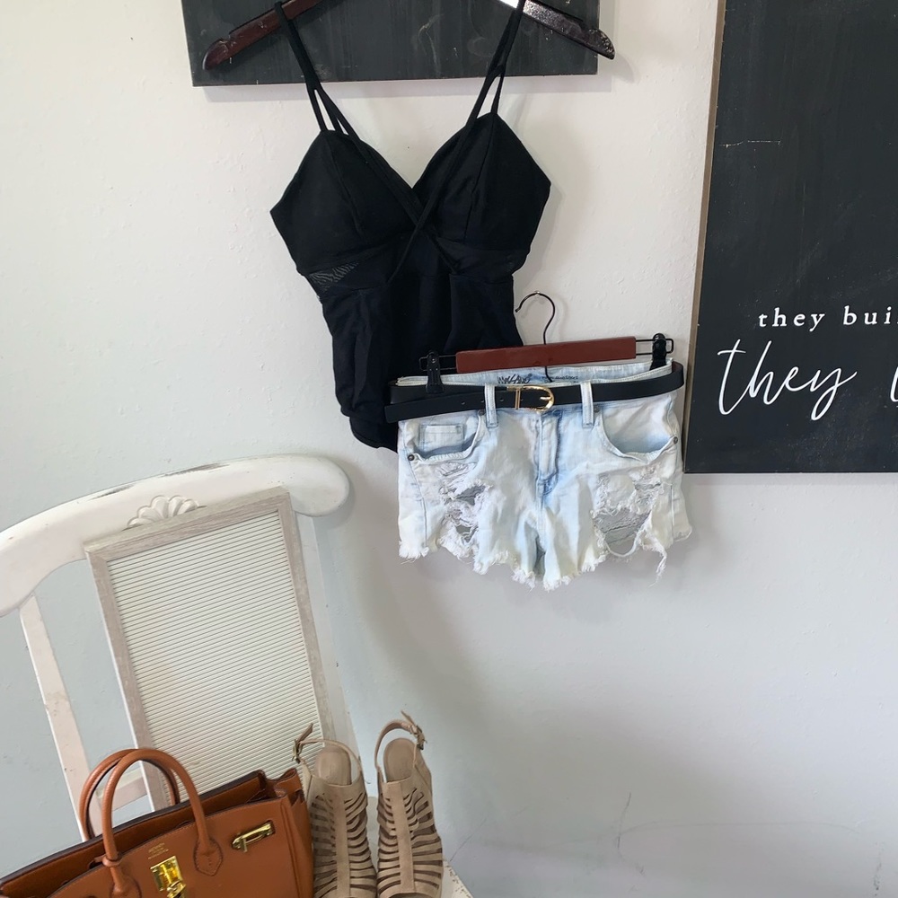 Black body suit